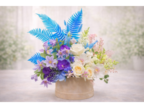 Aranjament Floral- Feeling Blue